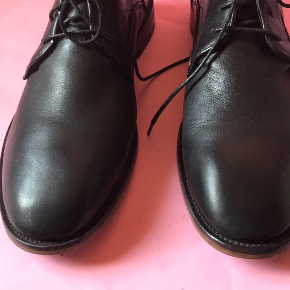 Black Aldo leather boots